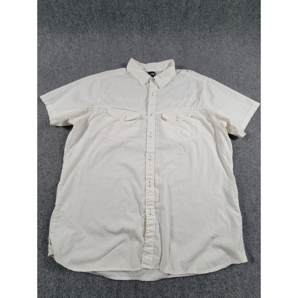 The North Face Other - The North Face Shirt Mens XL Print Graphics Button Up Outdoors Hiking Casual